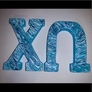 Custom wooden sorority letters